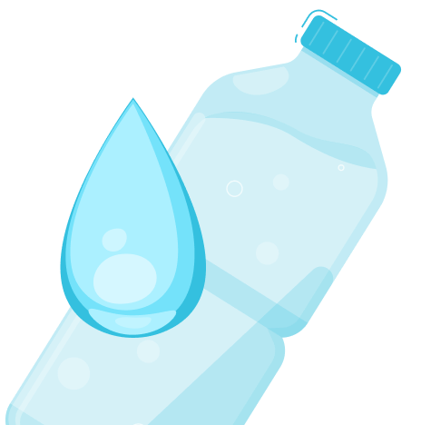 бутылка с водой